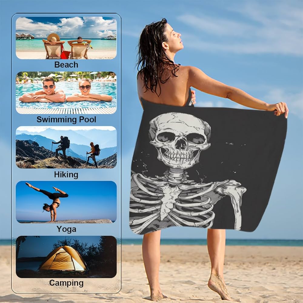 ELLEGARDEN　skull bath towel ELLEGARDEN skull bath towel Amazon.com: BestGiftEver Western